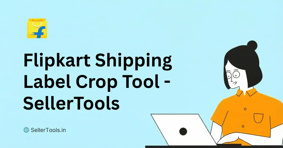 Flipkart Shipping Label and Invoice Crop Tool
