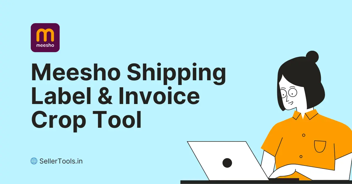 Meesho Shipping Label and Invoice Crop Tool